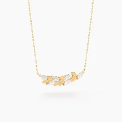 Histoire d'Or Collier Alexine Or Jaune Oxyde De Zirconium