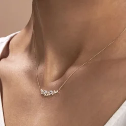 Histoire d'Or Collier Alexine Or Jaune Oxyde De Zirconium