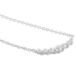 Histoire d'Or Collier Aliah Argent Blanc Oxyde De Zirconium Hot