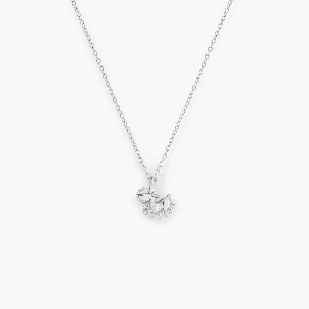 Histoire d'Or Collier Amalthee Argent Blanc Oxyde De Zirconium