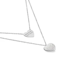 Histoire d'Or Collier Amarita Argent Blanc Oxyde De Zirconium