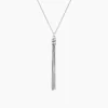 Histoire d'Or Collier Amaryllis Argent Blanc