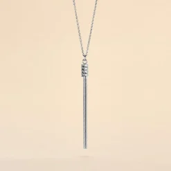 Histoire d'Or Collier Amaryllis Argent Blanc