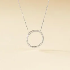 Histoire d'Or Collier Amene Or Blanc Diamant Hot