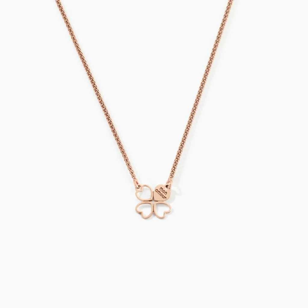Histoire d'Or Collier Amorette Argent Rose Online
