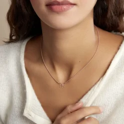 Histoire d'Or Collier Amorette Argent Rose Online