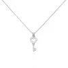 Histoire d'Or Collier Amy Argent Blanc Oxyde De Zirconium Clearance