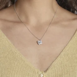 Histoire d'Or Collier Anasthase Argent Blanc Oxyde De Zirconium Hot