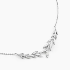 Histoire d'Or Collier Andeol Argent Blanc Oxyde De Zirconium Online