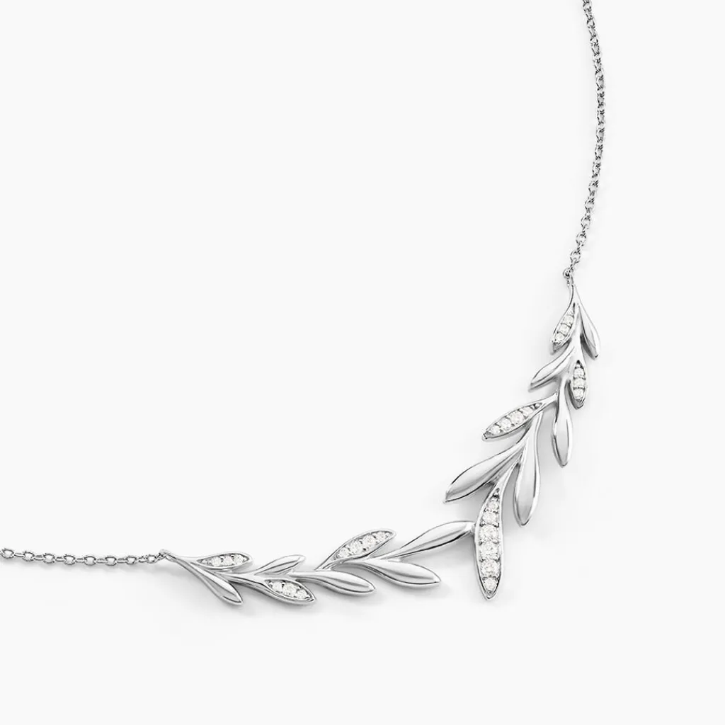 Histoire d'Or Collier Andeol Argent Blanc Oxyde De Zirconium Online