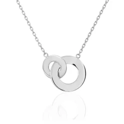 Histoire d'Or Collier Anjeza Argent Blanc