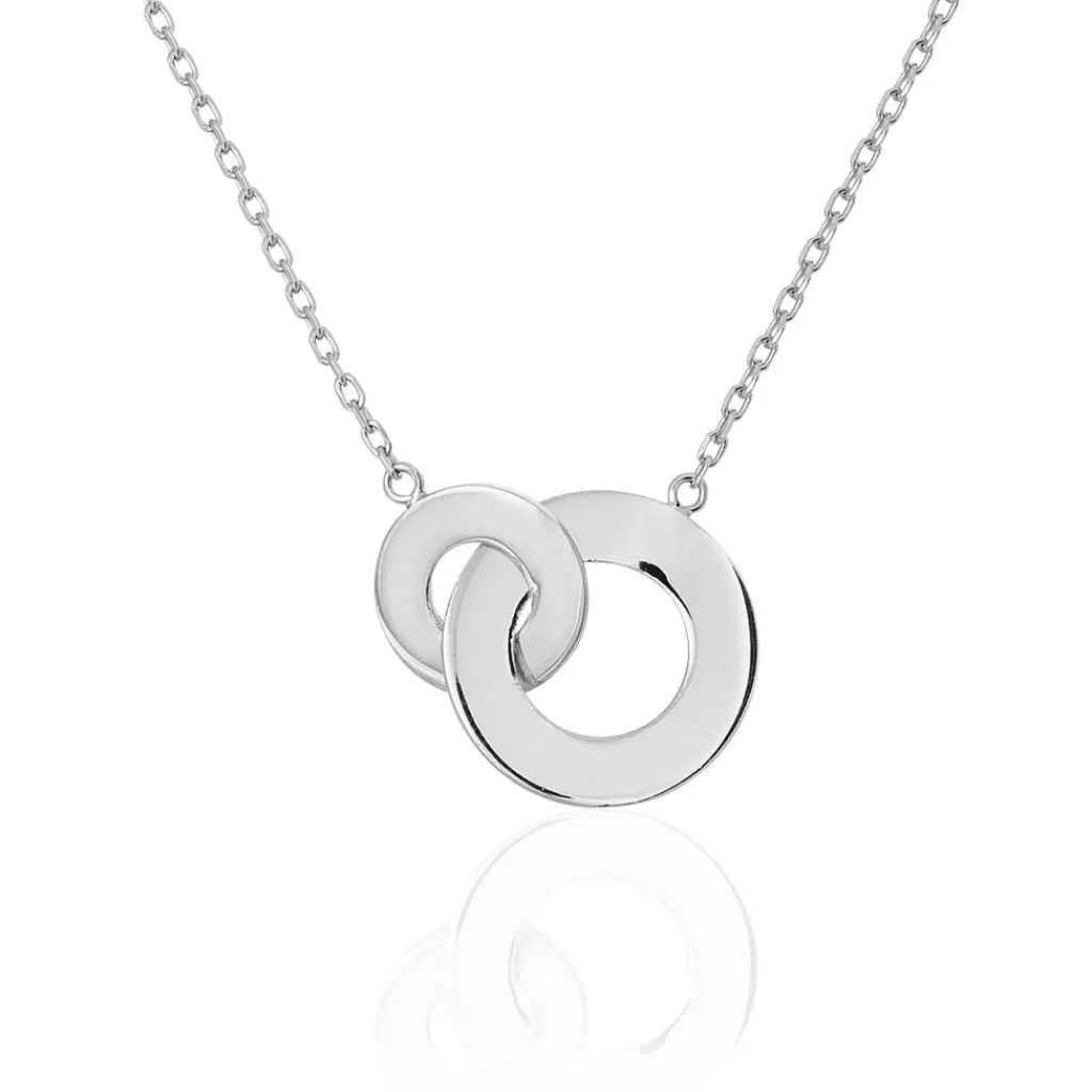 Histoire d'Or Collier Anjeza Argent Blanc