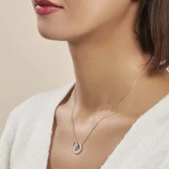 Histoire d'Or Collier Anjeza Argent Blanc