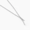 Histoire d'Or Collier Anthia Argent Blanc Oxyde De Zirconium New