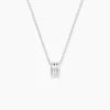 Histoire d'Or Collier Antho Argent Blanc Clearance