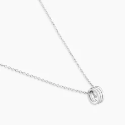 Histoire d'Or Collier Antho Argent Blanc Clearance