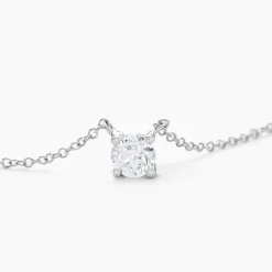 Histoire d'Or Collier Aphrodite or blanc diamant Clearance