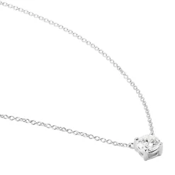 Histoire d'Or Collier Aphrodite or blanc diamant Clearance