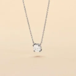 Histoire d'Or Collier Aphrodite or blanc diamant Clearance