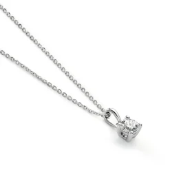 Histoire d'Or Collier Aphrodite platine blanc diamant Discount