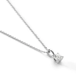 Histoire d'Or Collier Aphrodite platine blanc diamant Outlet