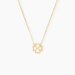 Histoire d'Or Collier Aquilegia Or Jaune Online