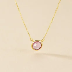 Histoire d'Or Collier Arenale Or Jaune Amethyste or jaune amethyste violette New