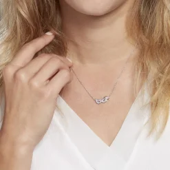 Histoire d'Or Collier Argent Bartolomee Oxydes De Zirconium Outlet