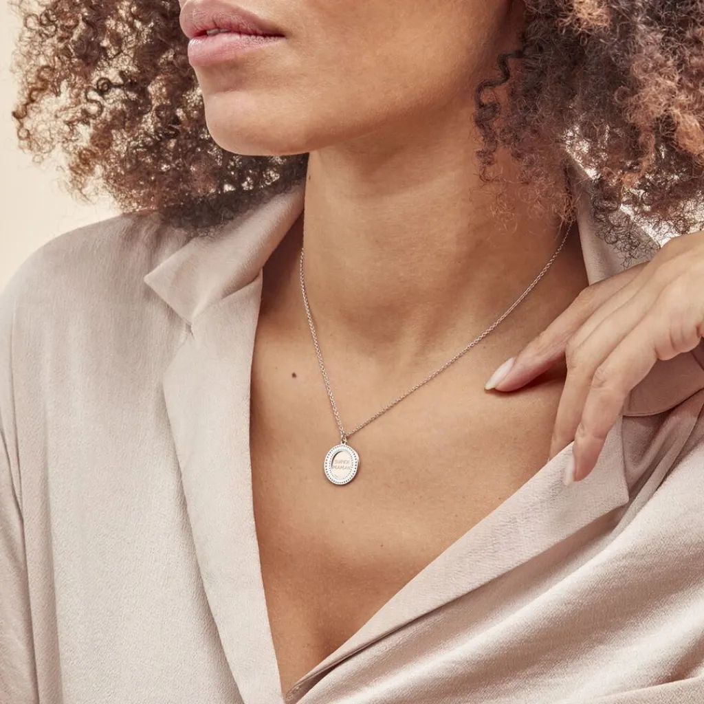 Histoire d'Or Collier Argent Bicolore Teodoro Best