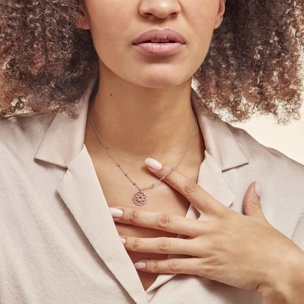 Histoire d'Or Collier Argent Bicolore Vicencio Outlet