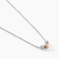 Histoire d'Or Collier Argent Bicolore Wilmart Outlet