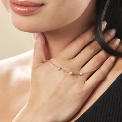 Histoire d'Or Collier Argent Bicolore Wilmart Outlet