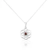 Histoire d'Or Collier Argent Blanc Aeson Ambre Discount