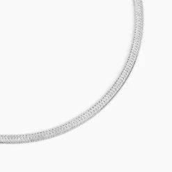 Histoire d'Or Collier Argent Blanc Alayna Discount