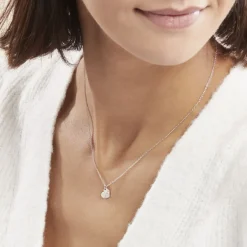 Histoire d'Or Collier Argent Blanc Alphonzo Oxydes De Zirconium Sale