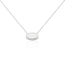 Histoire d'Or Collier Argent Blanc Ankur Oxydes De Zirconium
