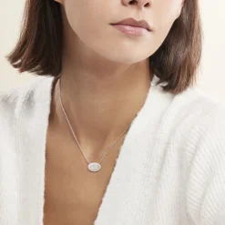 Histoire d'Or Collier Argent Blanc Ankur Oxydes De Zirconium