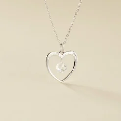 Histoire d'Or Collier Argent Blanc Armo Oxydes De Zirconium Best