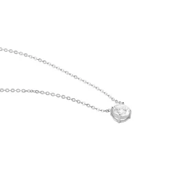 Histoire d'Or Collier Argent Blanc Aroha Oxyde De Zirconium Outlet