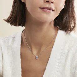 Histoire d'Or Collier Argent Blanc Aroha Oxyde De Zirconium Outlet