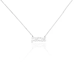 Histoire d'Or Collier Astro argent blanc Clearance