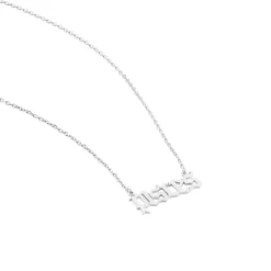 Histoire d'Or Collier Astro argent blanc Clearance