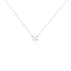 Histoire d'Or Collier Astro argent blanc