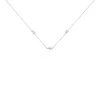 Histoire d'Or Collier Argent Blanc Astria Clearance