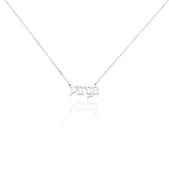 Histoire d'Or Collier Astro argent blanc Clearance