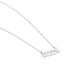 Histoire d'Or Collier Astro argent blanc New