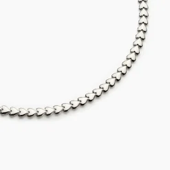 Histoire d'Or Collier Argent Blanc Barbara