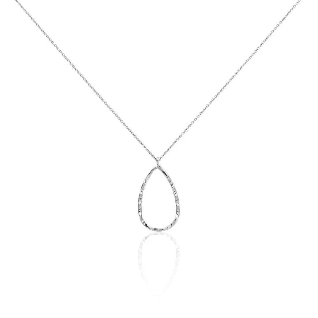 Histoire d'Or Collier Argent Blanc Camulos Hot