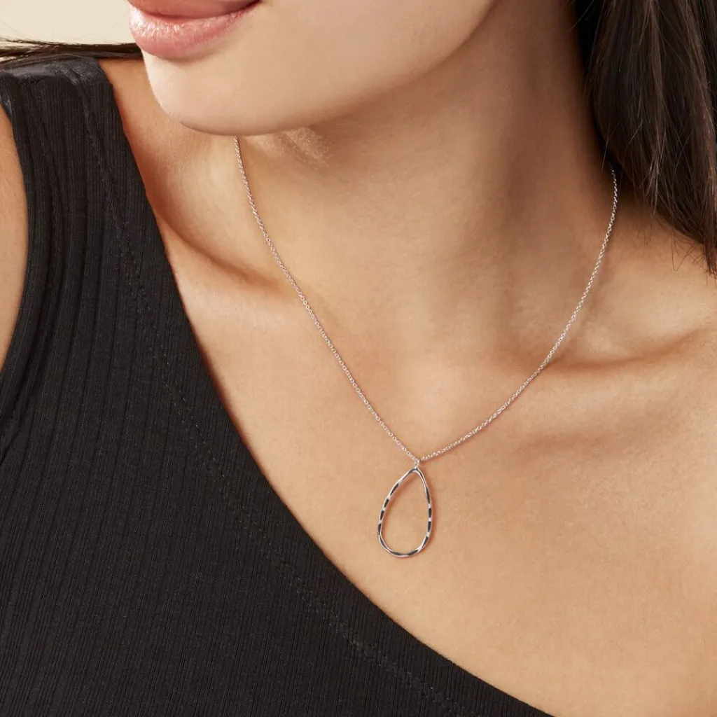 Histoire d'Or Collier Argent Blanc Camulos Hot