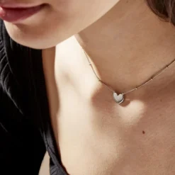 Histoire d'Or Collier Argent Blanc Careen Best